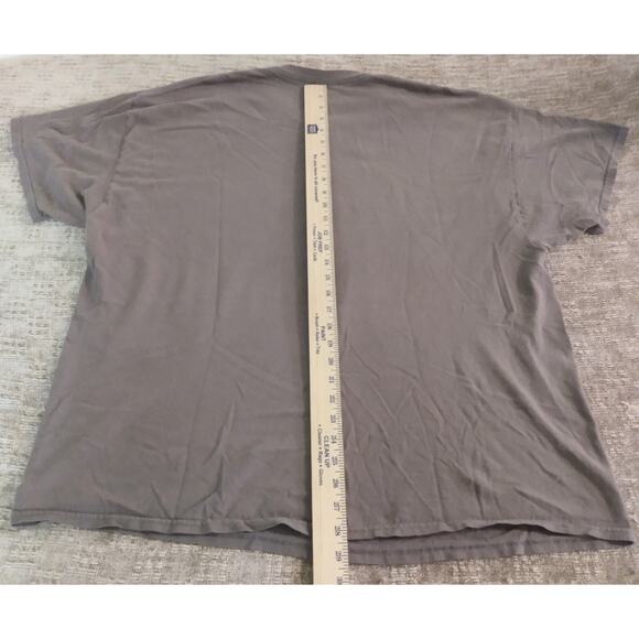 Mens 2XL T Shirt Wolves Howling At The Moon Tie-Dye Brown Native American Nature - Picture 9 of 10